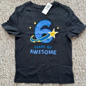 Old Navy 6th Birthday Tee